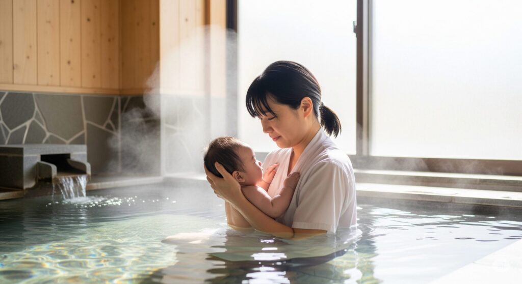 赤ちゃんと入る際の温泉マナーとは?