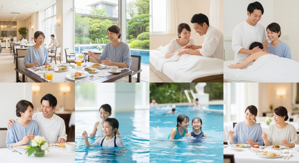 1日過ごせるホテルでゆったり滞在
