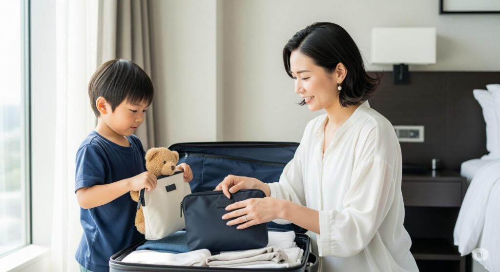 子連れ旅行ポーチは必要?シーン別の選び方と使い方