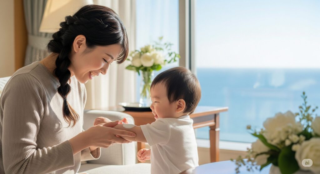 悩み解決!子連れ旅行スキンケア実践ガイド