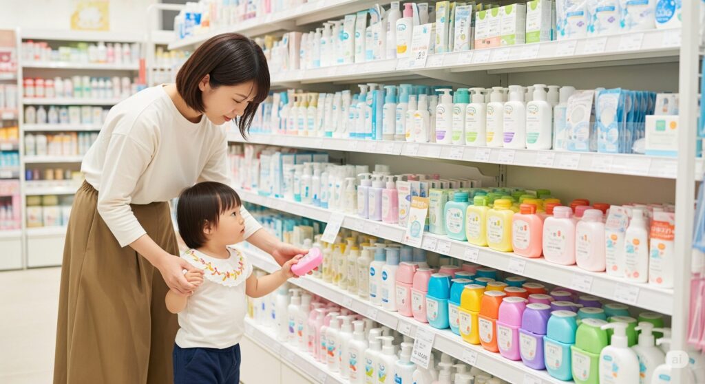 西松屋で買えるベビーソープ旅行用製品